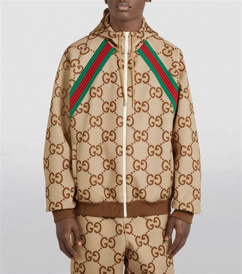 trench gucci uomo|gucci hooded jacket men.